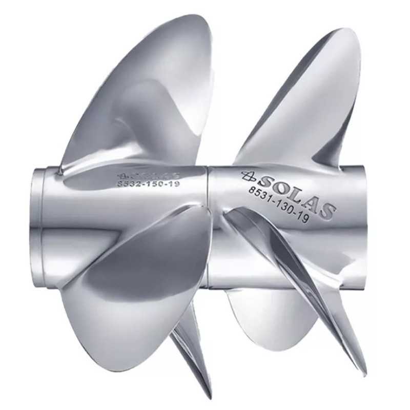 Hélice avant inox SOLAS C4 Volvo Penta DP280 DP290 15 x 19