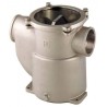 Filtre eau de mer 4" Débit 103000 l/h Corps bronze nickelé couvercle transparent