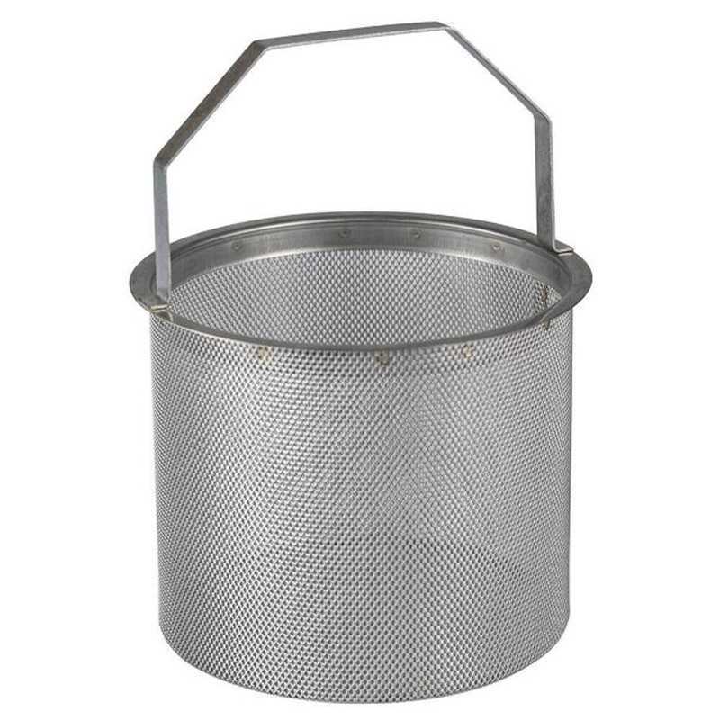 Panier CE02 inox 316 Ø165 x 151mm pour filtres Guidi 1162 1163 3162 3163 3"