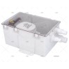 Réservoir collecteur eaux grises 9L 12V avec pompe entrées multiples pour douche bateau