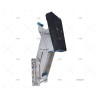 Chaise support moteur hors-bord inox 4 positions jusqu'à 5,5cv 21,8 kg