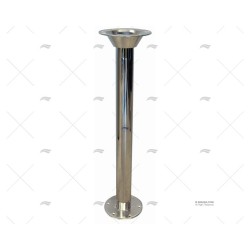 Pied de table amovible 700 mm Ø60 mm bases aluminium
