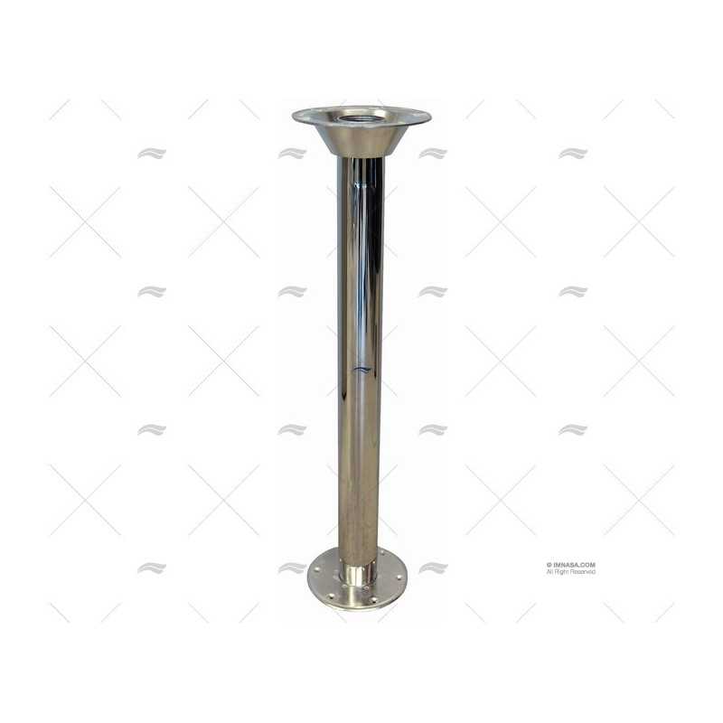 Pied de table amovible 700 mm Ø60 mm bases aluminium