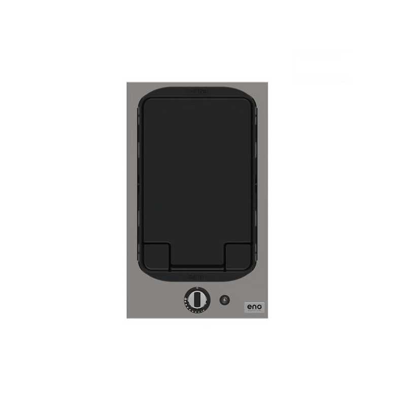 Plancha gaz encastrable ENO Tribu inox 304L 37 x 23 cm 1,75 kW