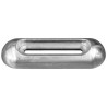 Anode zinc Fairline 200 mm entraxe 110 mm avec plaque intérieure