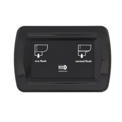 WC électrique Jabsco Quiet Flush E2 Compact 12V avec pompe de rinçage