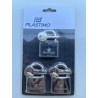 Cadenas marin en inox longueur 40mm - Lot de 3