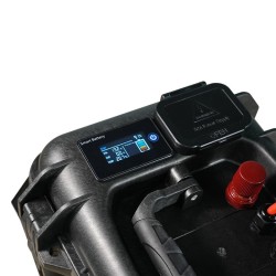 Batterie valise lithium LiFePO4 étanche IP65 12,8V 100Ah 1280Wh Bluetooth