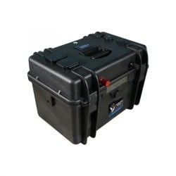 Batterie valise lithium LiFePO4 étanche IP65 12,8V 150Ah 1920Wh Bluetooth