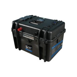 Batterie valise lithium LiFePO4 étanche IP65 12,8V 150Ah 1920Wh Bluetooth