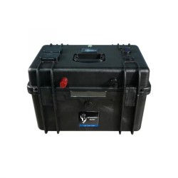 Batterie valise lithium LiFePO4 étanche IP65 12,8V 150Ah 1920Wh Bluetooth