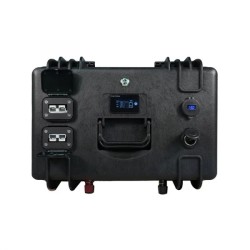 Batterie valise lithium LiFePO4 étanche IP65 12,8V 150Ah 1920Wh Bluetooth