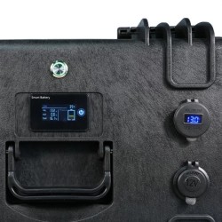 Batterie valise lithium LiFePO4 étanche IP65 12,8V 150Ah 1920Wh Bluetooth