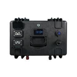 Batterie valise lithium LiFePO4 étanche IP65 12,8V 280Ah 3584Wh Bluetooth