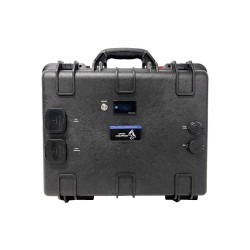 Batterie valise lithium LiFePO4 étanche IP65 38,4V 100Ah 3840Wh Bluetooth