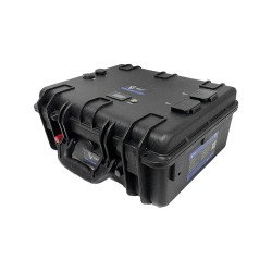 Batterie lithium LiFePO4 36V valise étanche IP65 38,4V 100Ah 3840Wh Bluetooth