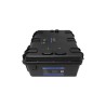 Batterie valise lithium LiFePO4 étanche IP65 38,4V 100Ah 3840Wh Bluetooth