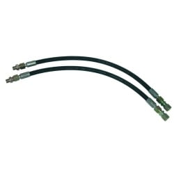 Jeu de flexibles vérin raccords 1/2" pouces pour tuyau rigide diamètre 18mm