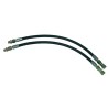 Jeu de flexibles vérin raccords 1/4" pouces pour tuyau rigide diamètre 10mm
