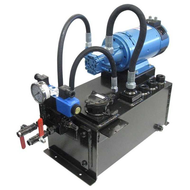Centrale hydraulique L&S HF1-6 24 V – débit 6 L/min – réservoir 25 L