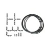 Kit raccordement pilote Raymarine Ø8 mm – raccords récupérables