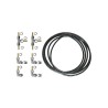 Kit raccordement pilote Raymarine Ø6 mm – raccords à sertir