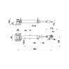 Vérin hydraulique L&S VHM 32 ST 16 C172 simple tige pour ensemble linéaire