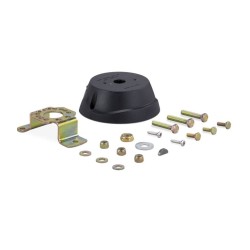 Support droit Xtreme Kit de fixation pour crémaillère type Xtreme noir