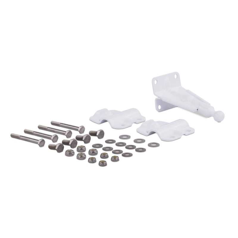 Support rotule lisse blanc pour direction mécanique