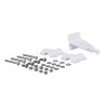 Support rotule lisse blanc pour direction mécanique