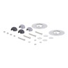 Kit rotule inox pour montage de câble de direction à travers un coffre