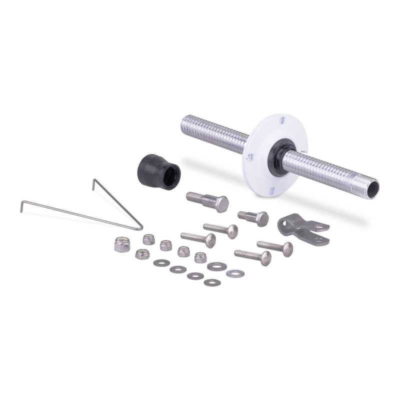 Kit rotule passe-coffre 90° pour câble de direction