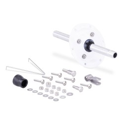 Kit rotule passe-coffre 15° pour câble de direction