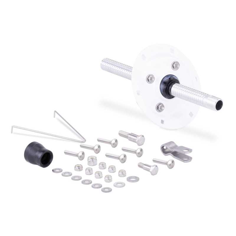 Kit rotule passe-coffre 15° pour câble de direction