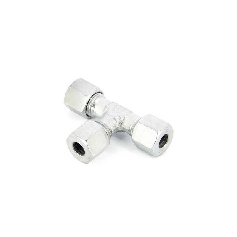 Raccord en T pour tube diam 8 mm