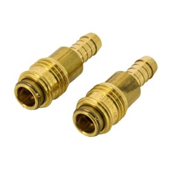 Jeu de 2 raccords rapides pour vérins hydrauliques