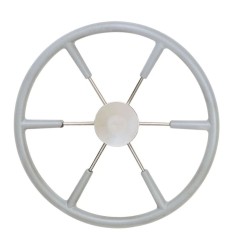 Volant gris diamètre 550 mm revêtu de mousse polyuréthane
