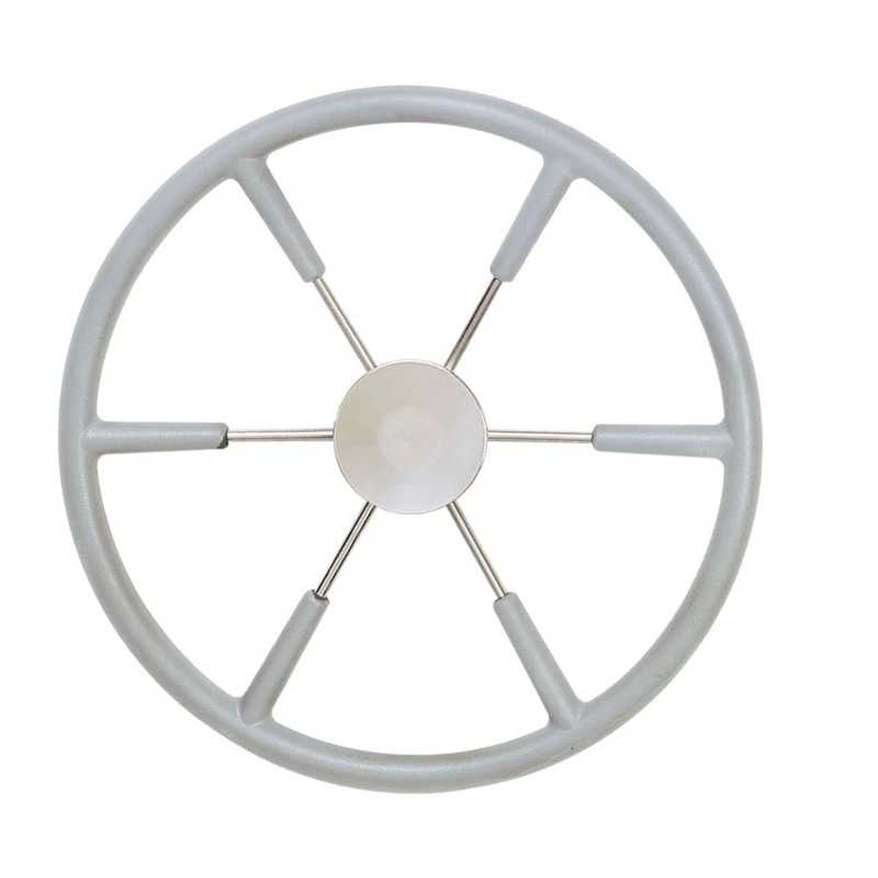 Volant gris diamètre 550 mm revêtu de mousse polyuréthane