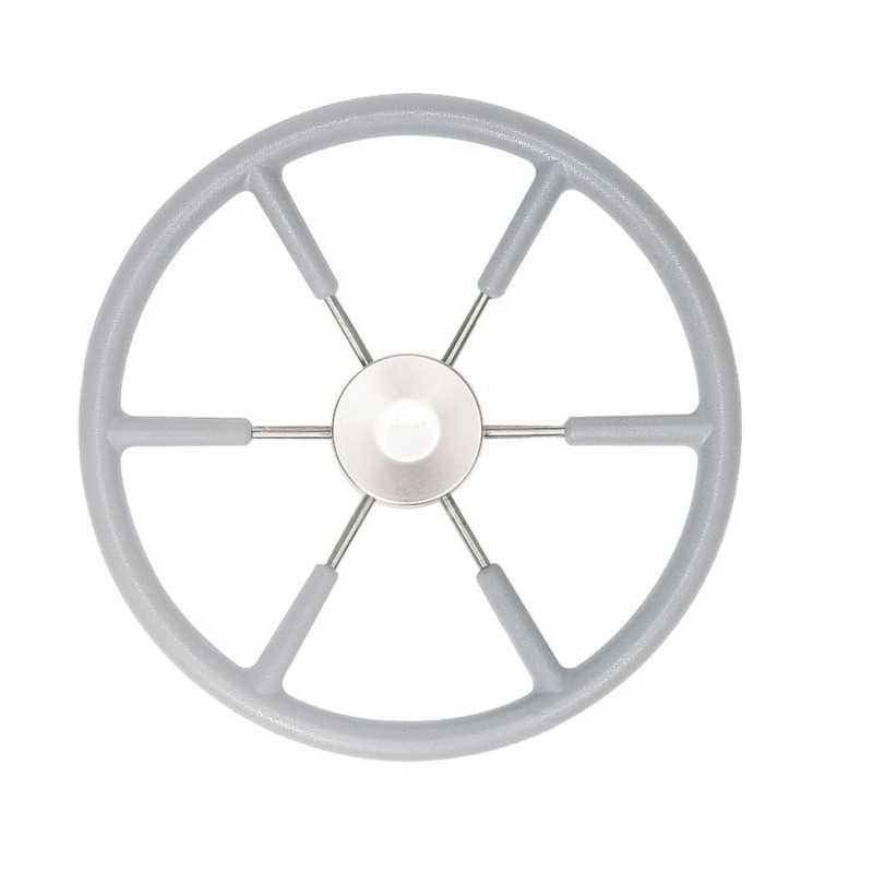 Volant gris diamètre 450 mm revêtu de mousse polyuréthane