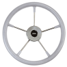 Volant gris diamètre 320 mm revêtu de mousse polyuréthane