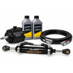 Kit direction hydraulique SeaStar 12 ft 3,66 m avec vérin HC5345-3
