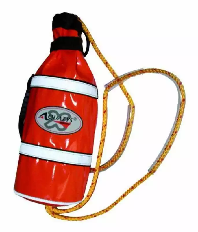 Cordage flottant de sauvetage 25 m – Sac Tarpaulin résistant avec bande rétroréfléchissante