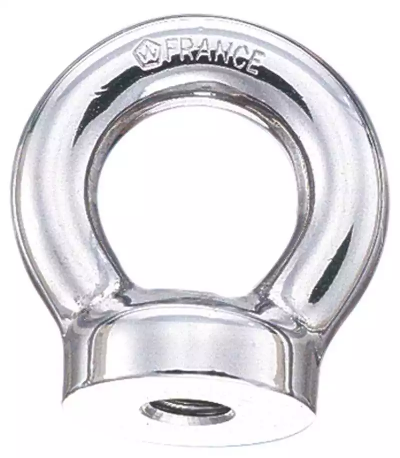 Ecrou à oeil Filetage M10 x 150mm Diamètre Oeil 22mm Hauteur 46mm Base 28mm
