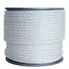 Cordage 3 torons Bobine 100M BLANC D 8 MM