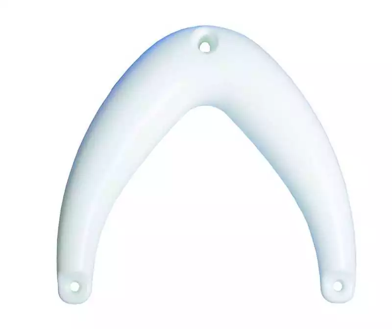 Défense d'étrave blanc Petit Modèle Largeur intérieure 26cm Haut intérieure 23cm