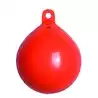 Flotteur Orange gonflable 1 oeil diamètre 9 x 11 cm 0,3 litres