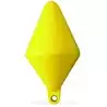 Bouée biconique Jaune diamètre 400mm oeil 34 mm