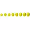 Flotteur Jaune Longueur 201 mm Diamètre 176 mm Trou 35 mm