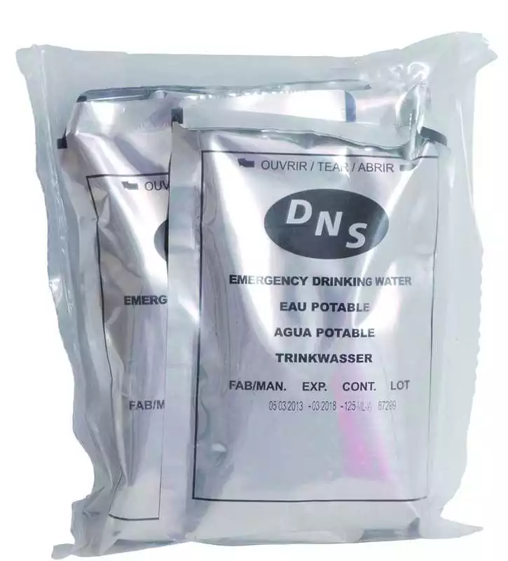 Eau de survie 3Litres 24 Sachets de 125 ml