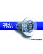 Projecteur sous-marin Aqualuma GEN4 18 Séries – LED passe-coque ultra-prestige 12/24 V
